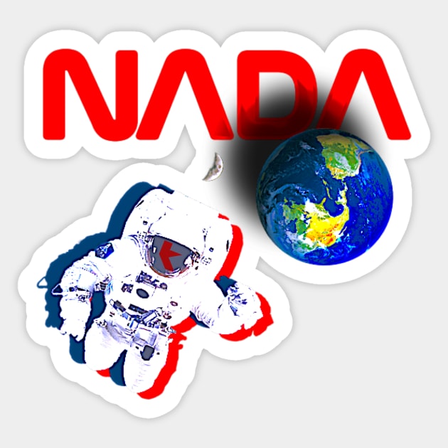 NADA Sticker by 32 Baboons